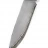 Нож Пеленгас сталь дамаск ламинированный рукоять дюраль зерикоте 