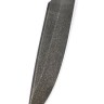 Нож Хищник сталь ХВ5 рукоять вставка черный граб, карельская берёза синяя 