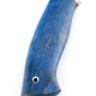 Нож Берсерк К340 рукоять карельская береза синяя 