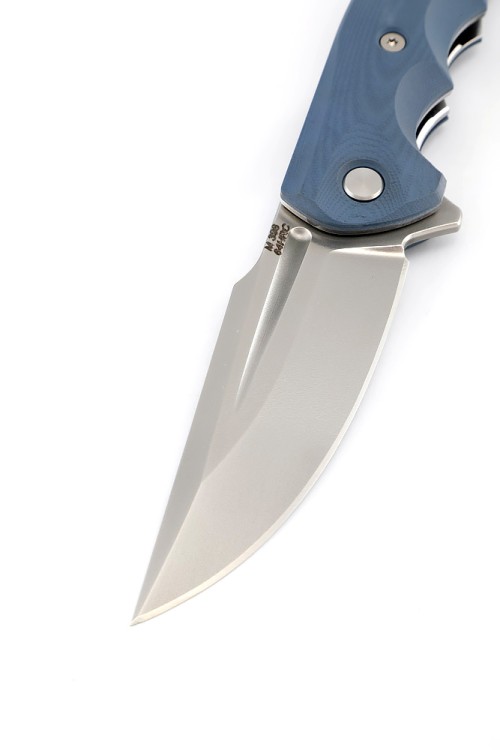 Нож складной Фантом М398 G10 серо-голубая 