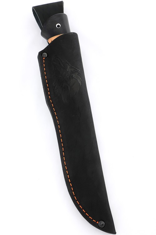 Нож Следопыт сталь ХВ5, рукоять береста 