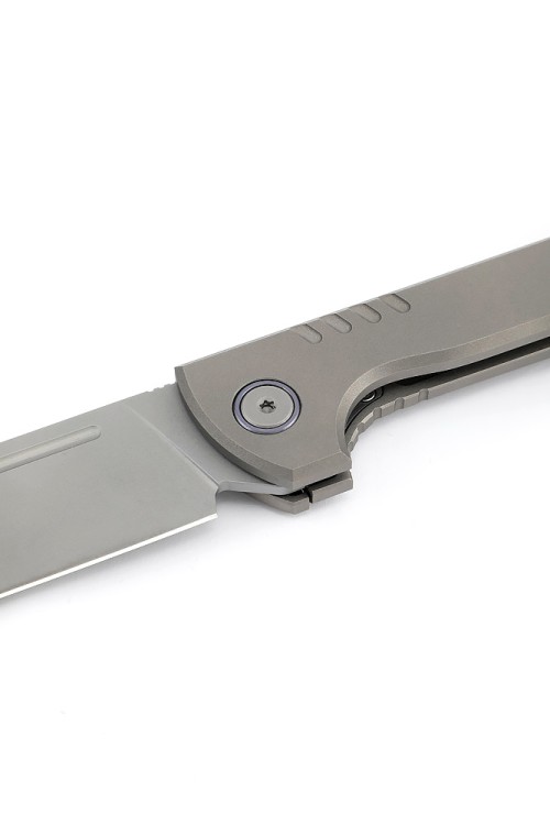 Нож складной Узбекский Пчак сталь N690 рукоять титан 