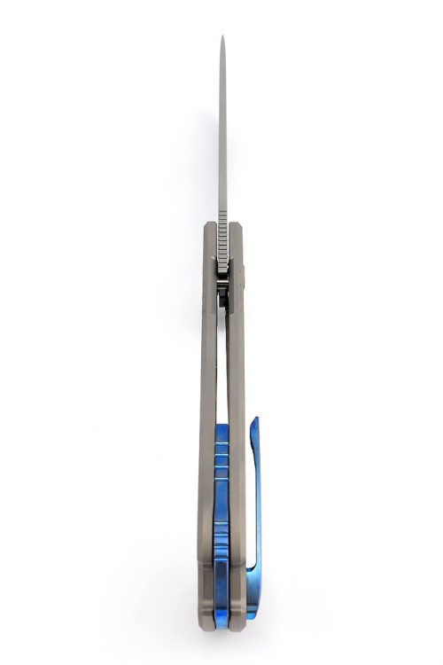 Нож складной Узбекский Пчак сталь N690 рукоять титан 