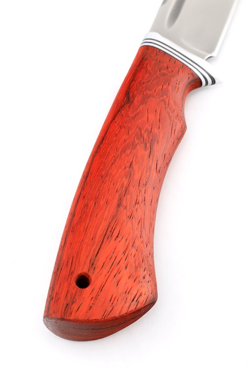 Нож Охотничий сталь кованая Х12МФ рукоять падук 