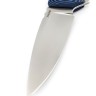 Нож складной Турист N690 G10 черно-синяя 