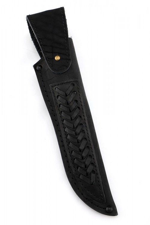 Нож №9, сталь клинка CPM REX121, рукоять айронвуд, мозаичные пины 