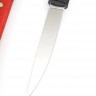 Нож "Сигара" сталь К340 карельская береза красная деревянные ножны 