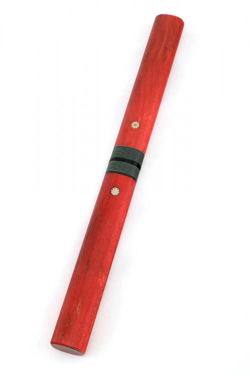 Нож Дамский сталь К340 карельская береза красная деревянные ножны 