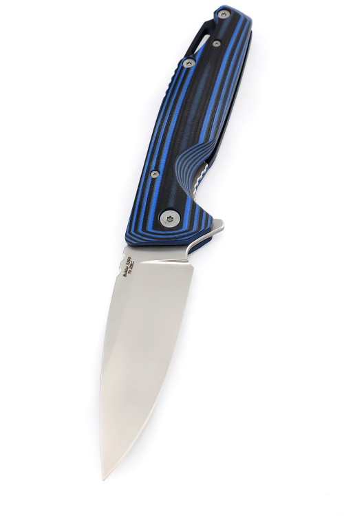 Нож складной Турист S390 G10 черно-синяя 