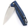 Нож складной Турист S390 G10 черно-синяя 