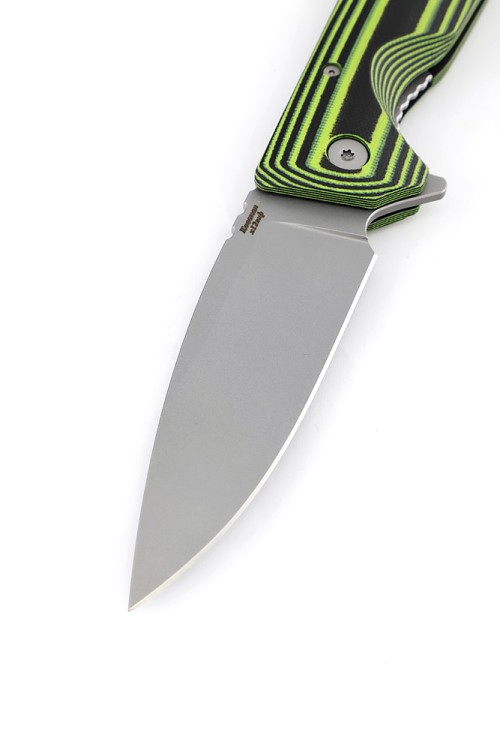 Нож складной Турист Х12МФ G10 черно-зеленая 