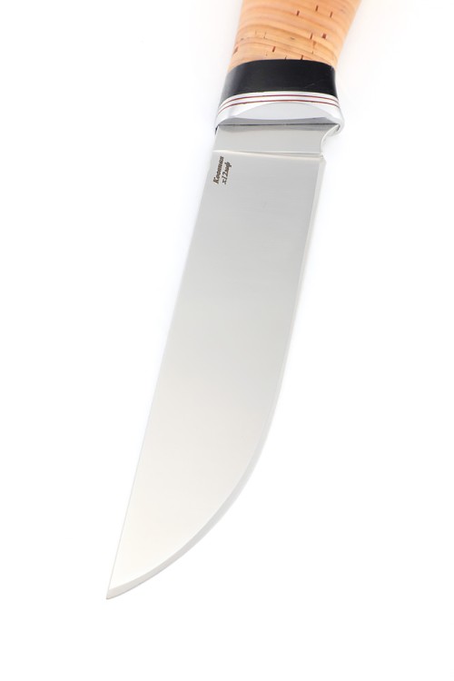 Нож Феникс сталь кованая Х12МФ рукоять береста 