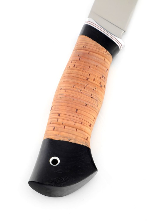 Нож Феникс сталь кованая Х12МФ рукоять береста 