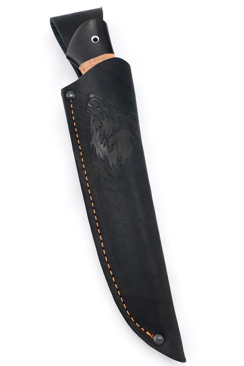 Нож Феникс сталь кованая Х12МФ рукоять береста 