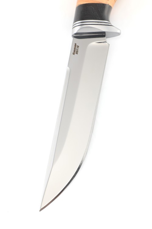 Нож Пума сталь кованая 95Х18 рукоять береста 