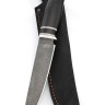 Нож Клык сталь ХВ5 рукоять наборная, черный граб 