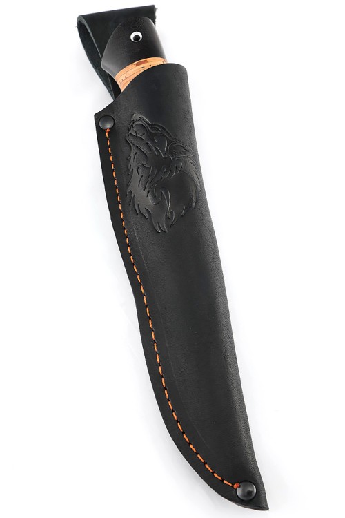 Нож Пума сталь D2 рукоять береста 