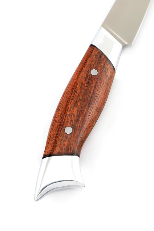 Нож Филейный кованая сталь 95х18 цельнометаллический рукоять бубинга-дюраль 