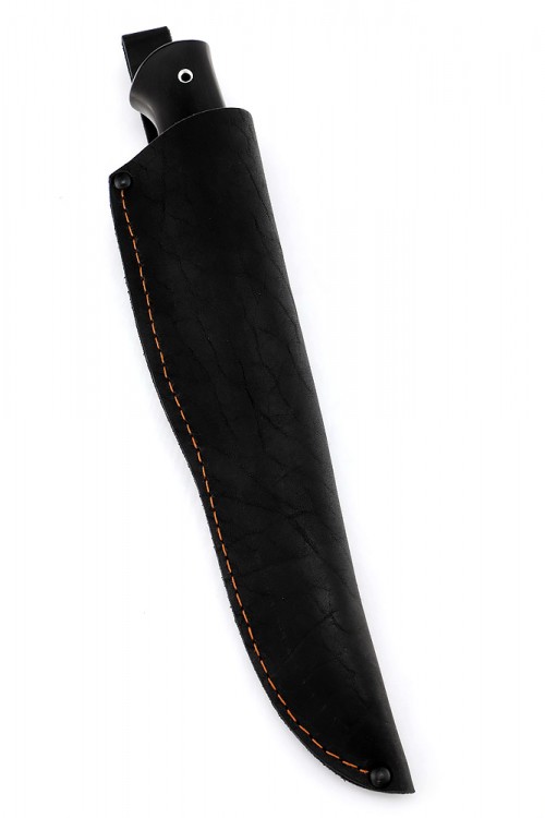 Нож Путник сталь Х12МФ рукоять черный граб 