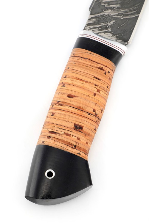 Нож Бурлак сталь D2 рукоять береста 