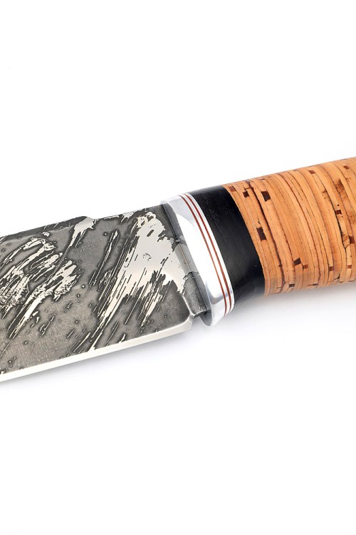 Нож Бурлак сталь D2 рукоять береста 