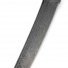 Нож Танто большой дамаск карельская береза коричневая 