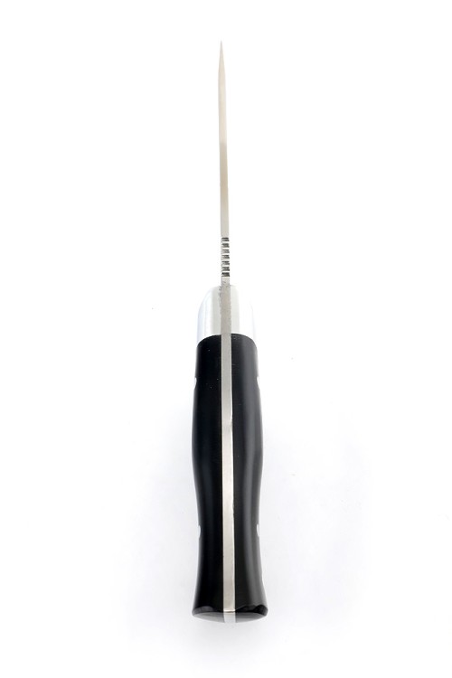 Нож Малыш сталь К340 цельнометаллический рукоять G10 черная 