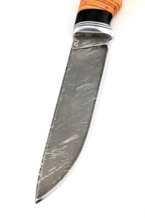 Нож Егерь сталь D2 рукоять береста 