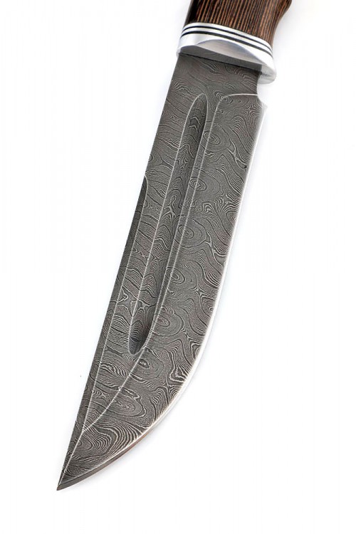 Нож Ящер сталь дамаск рукоять венге 