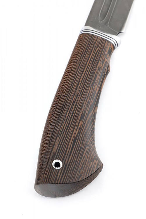 Нож Ящер сталь дамаск рукоять венге 