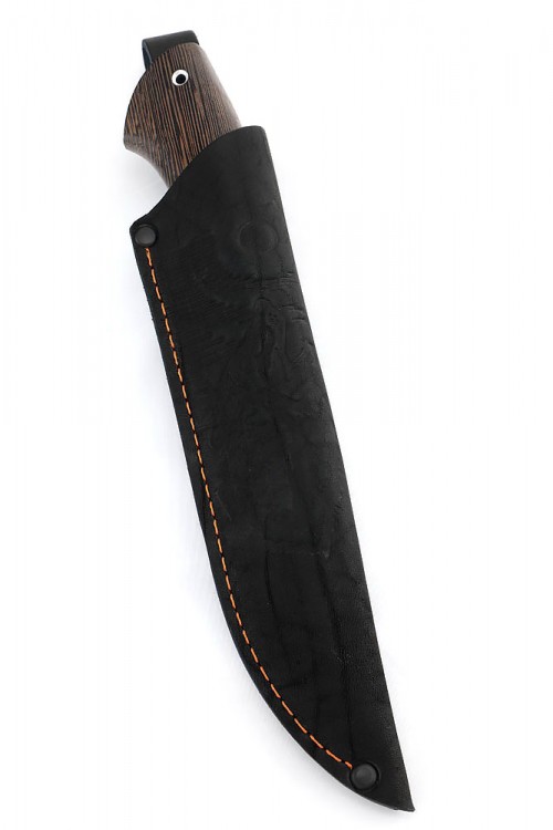 Нож Ящер сталь дамаск рукоять венге 