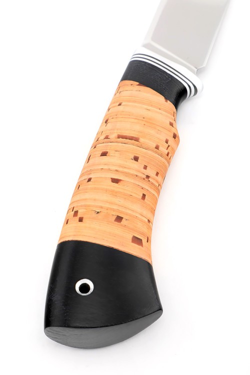 Нож Егерь сталь кованая 95Х18 рукоять береста 