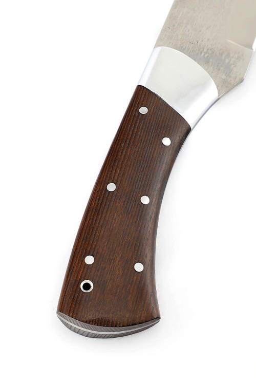 Мачете Егеря сталь кованная 95Х18 рукоять ясень термоциклированный 