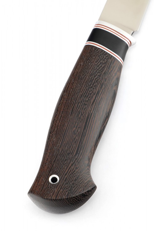 Нож Путник сталь Elmax рукоять черный граб венге 