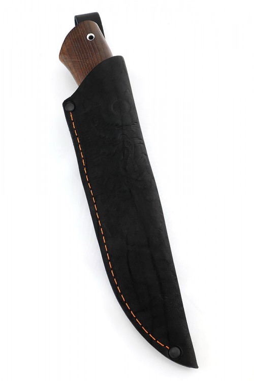 Нож Охотничий сталь дамаск рукоять ясень термоциклированный 