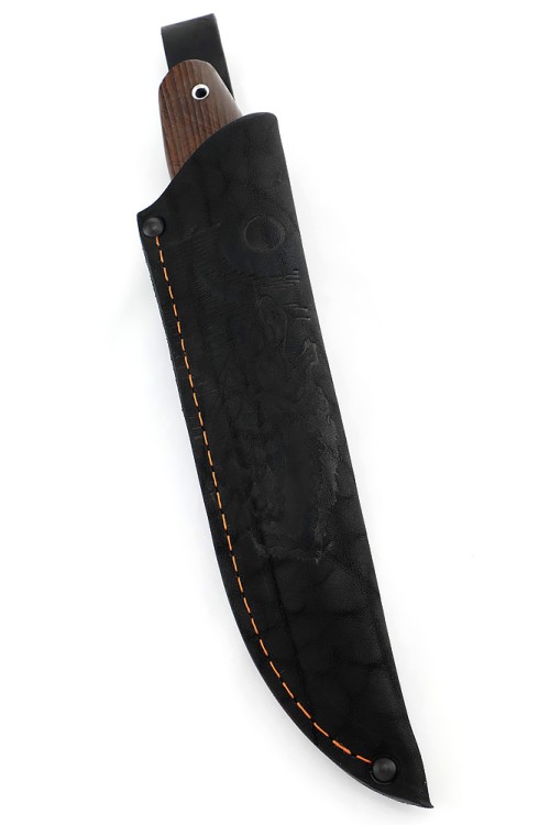 Нож Заяц сталь булат рукоять ясень термоциклированный 