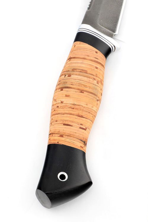 Нож Белуга сталь ХВ5 рукоять береста 