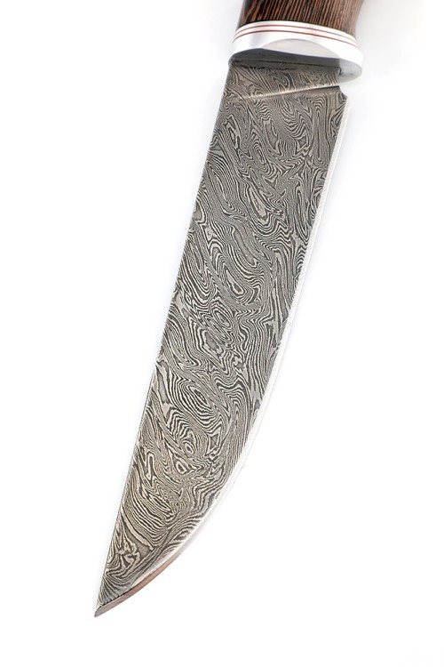 Нож Путник сталь дамаск рукоять венге 