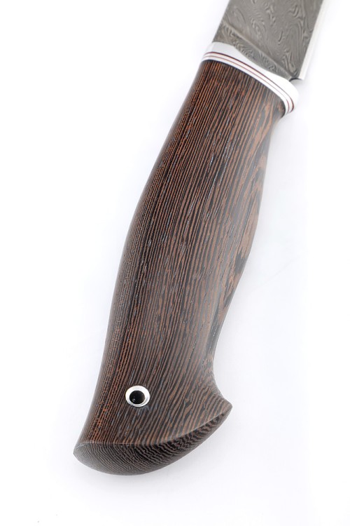 Нож Путник сталь дамаск рукоять венге 