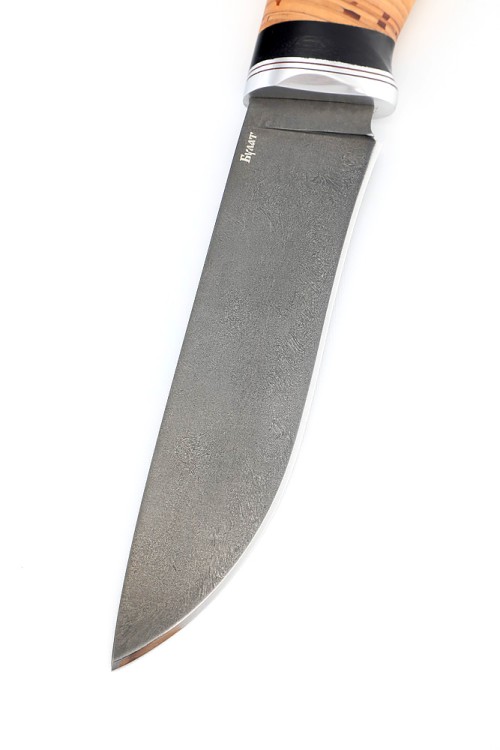 Нож Барс сталь булат рукоять береста 