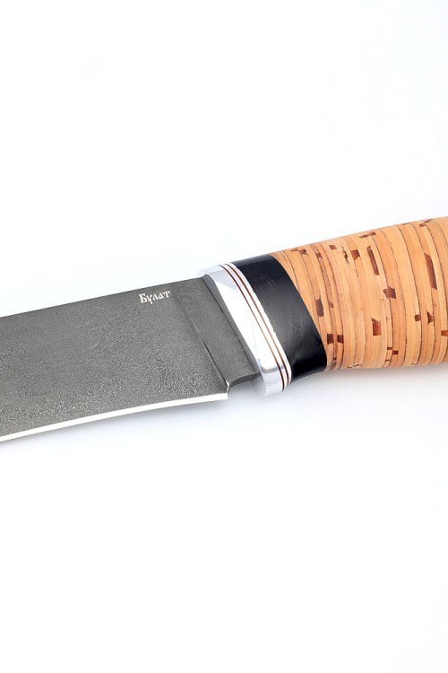 Нож Барс сталь булат рукоять береста 