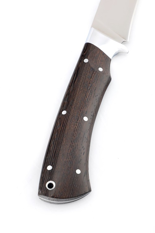 Нож Филейный большой сталь кованая 95Х18 рукоять венге, цельнометаллическая 