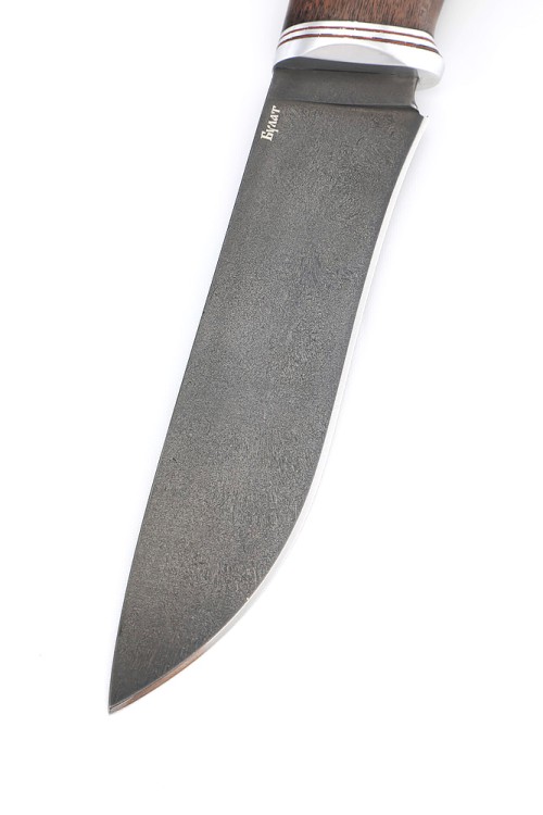 Нож Барс сталь булат рукоять карельская береза коричневая 