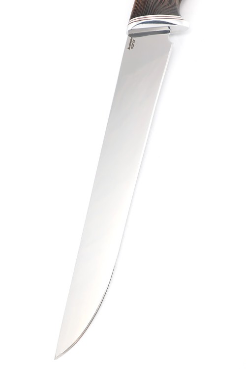 Нож Филейный большой сталь кованая 95Х18 рукоять венге 