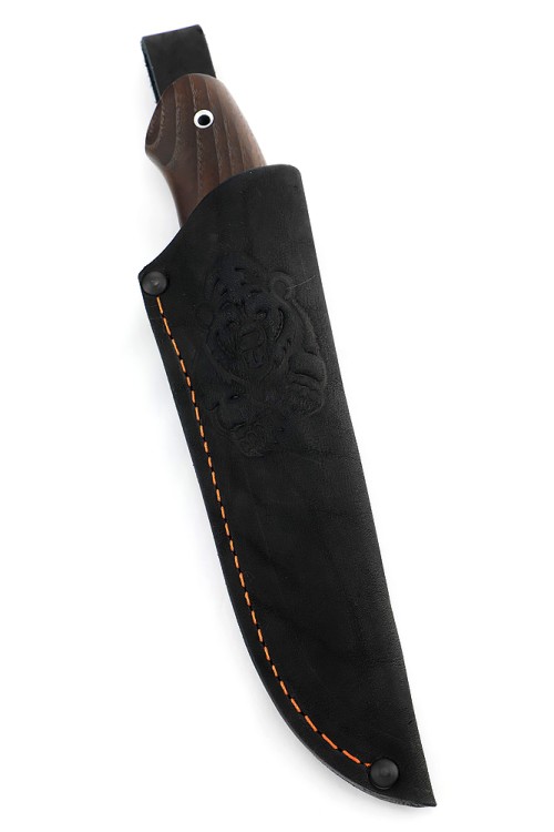 Нож Грибник сталь кованая 95х18 рукоять ясень термоциклированный 