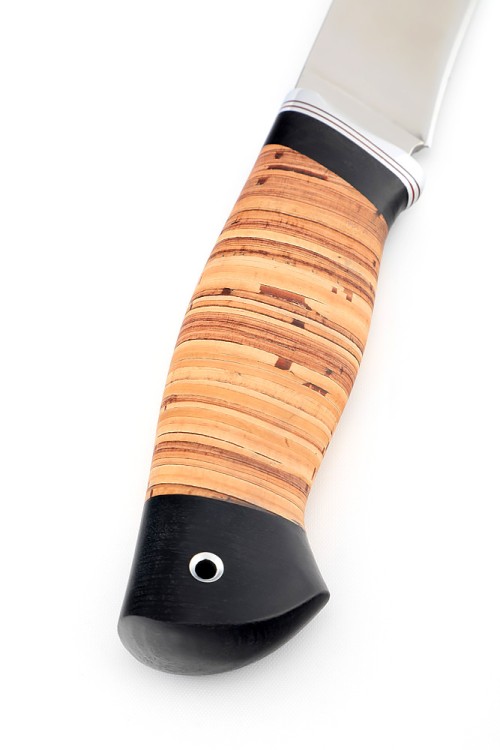 Нож Барс сталь кованая Х12МФ рукоять береста 