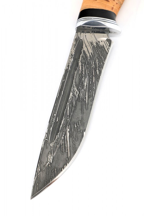 Нож Лось сталь D2 рукоять береста 