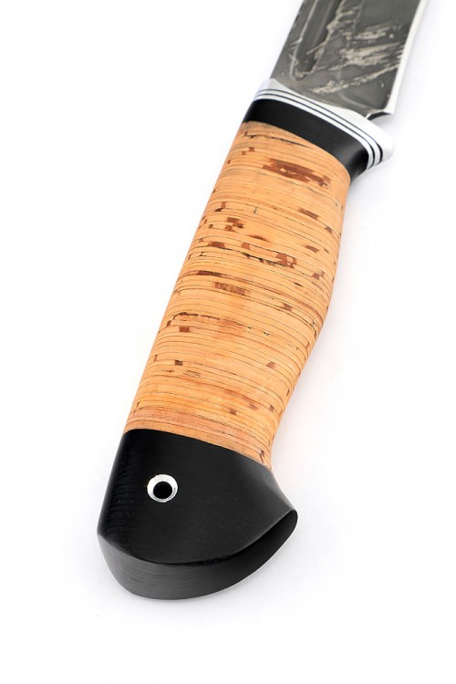 Нож Лось сталь D2 рукоять береста 