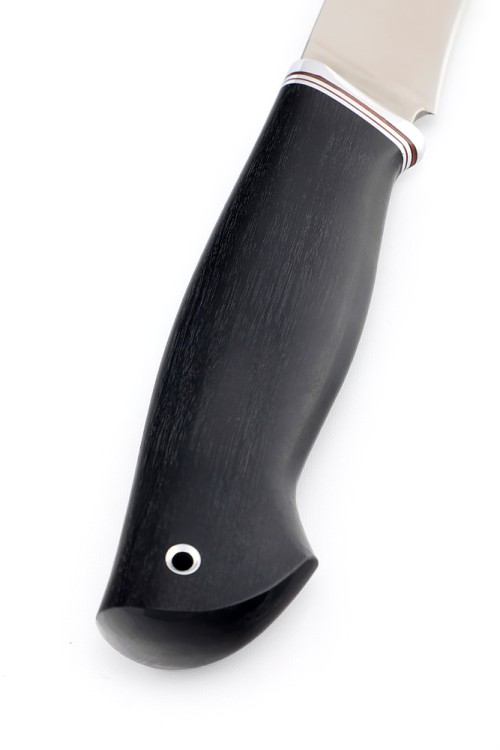 Нож Барс сталь кованая Х12МФ рукоять черный граб 