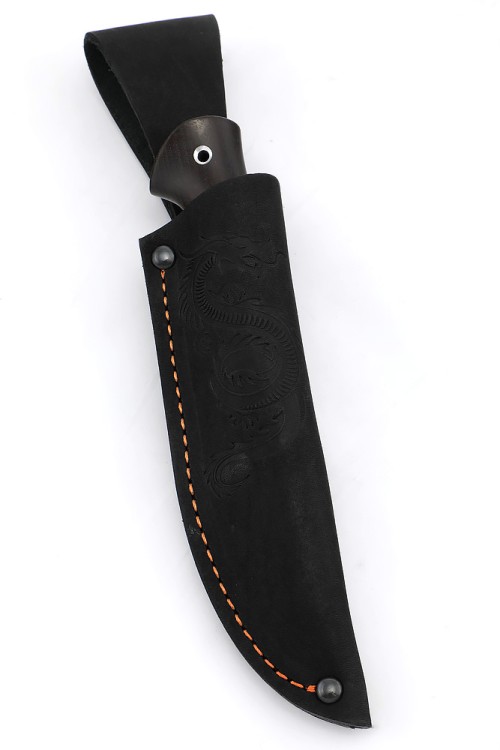 Нож Малыш сталь AUS8, рукоять черный граб 